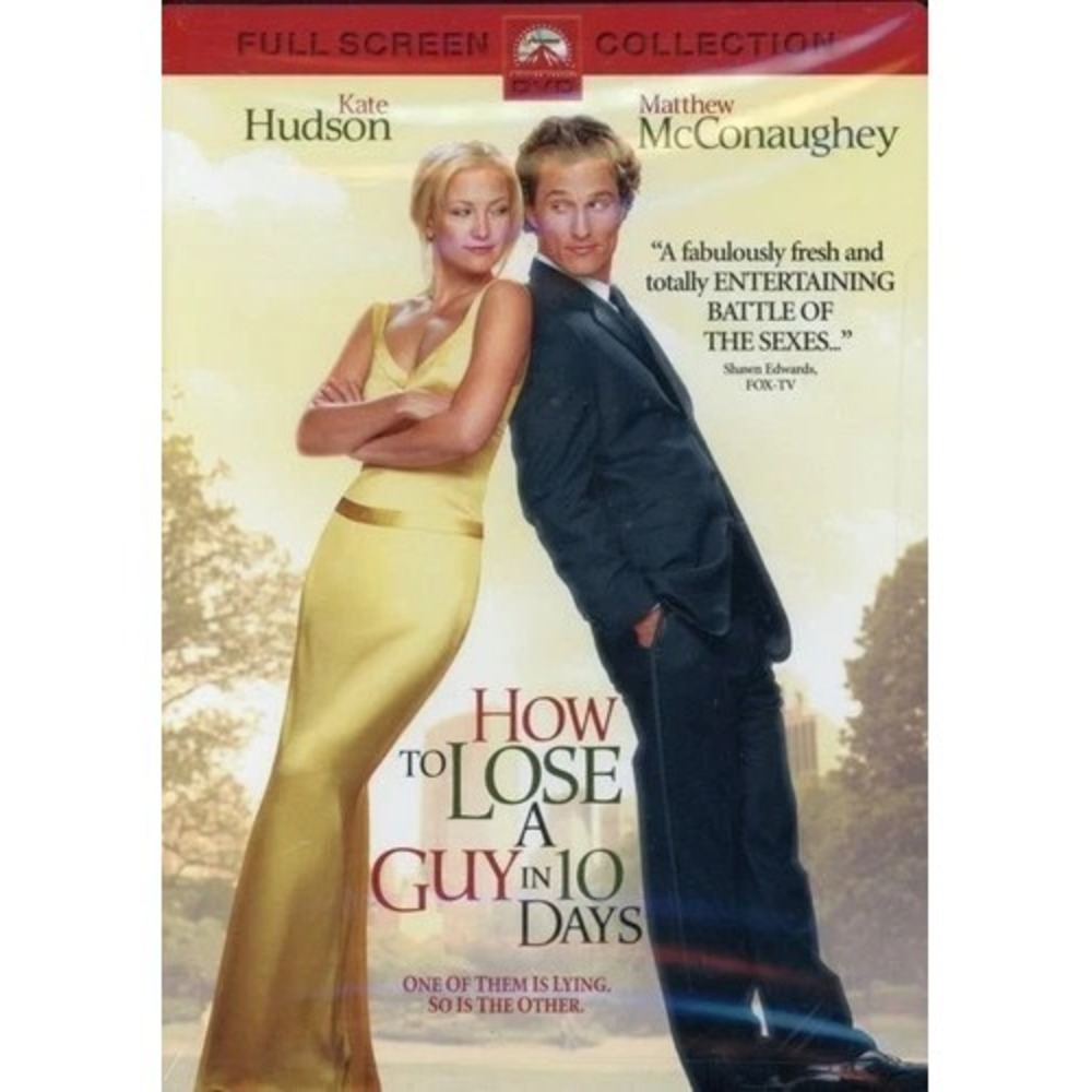 How To Loose A Guy in 10 Days DVD 2003  Kate Hudson  Great Condition